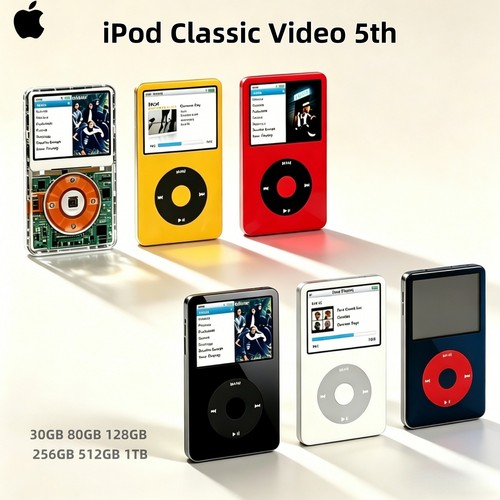Apple ipod classic video 5th - apple,